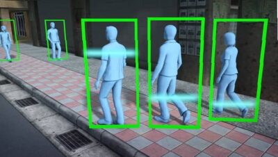 recocociendo la forma de andar de las personas por camaras que captan patrones de caminar