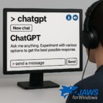 ChatGPT con JAWS: Guía completa para uso y navegación eficaz