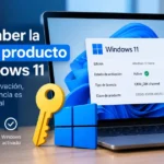 Cómo saber la clave de producto de Windows 11 y qué licencia tienes