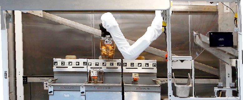 robotica en industria alimentaria en fritura rapida