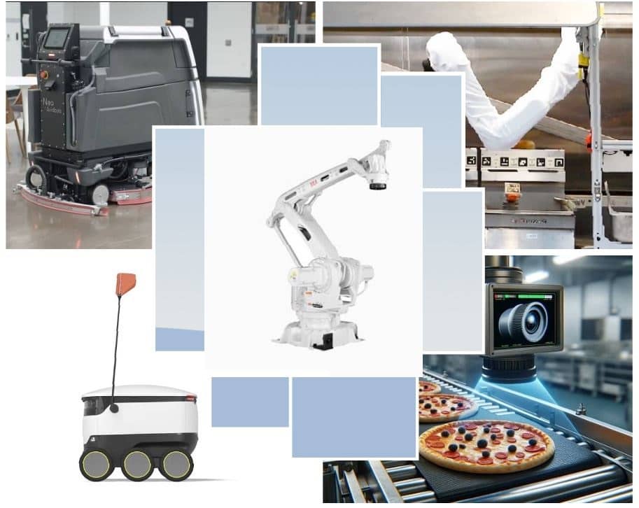 robots en la industria alimentaria